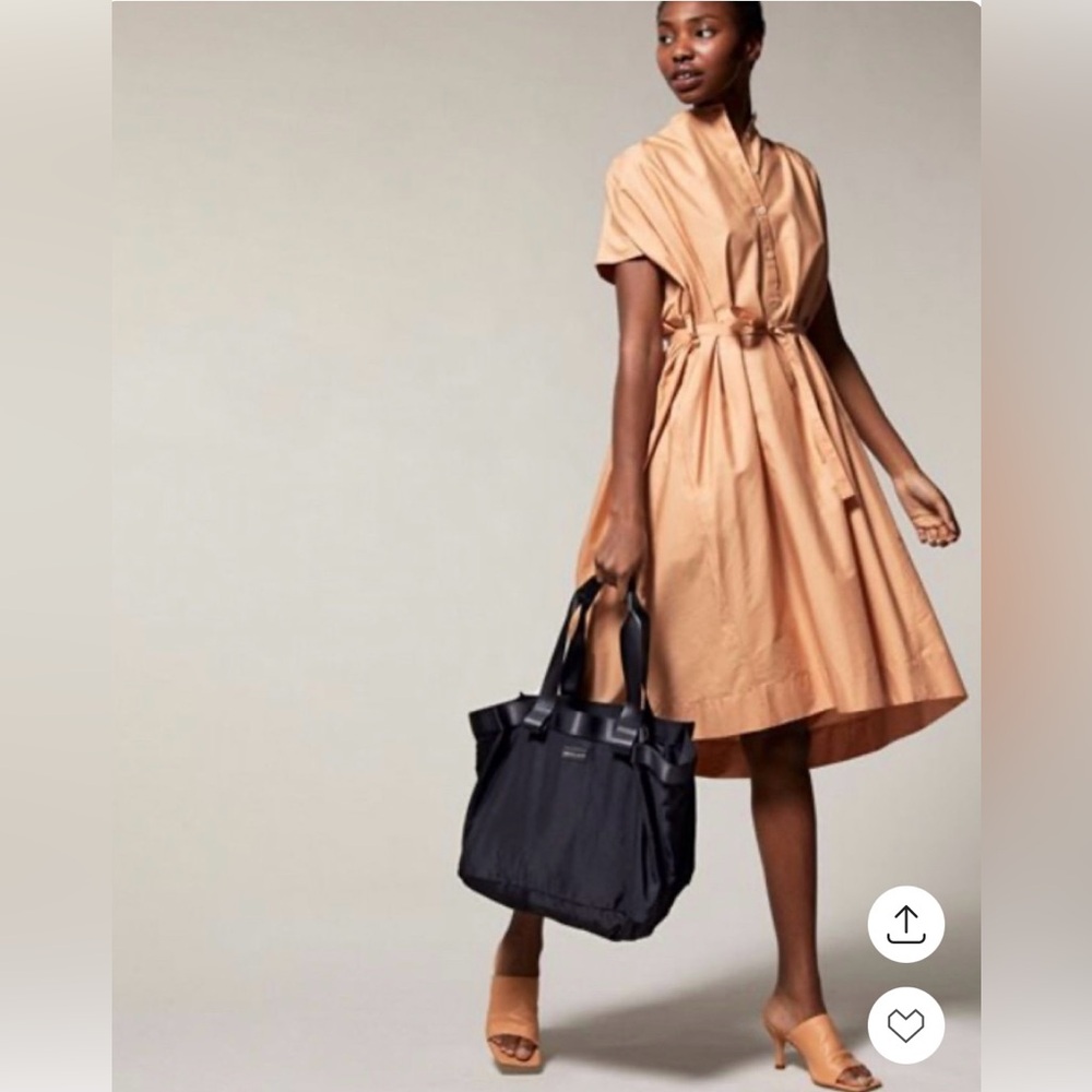Love & Lore Packable East West Black Tote